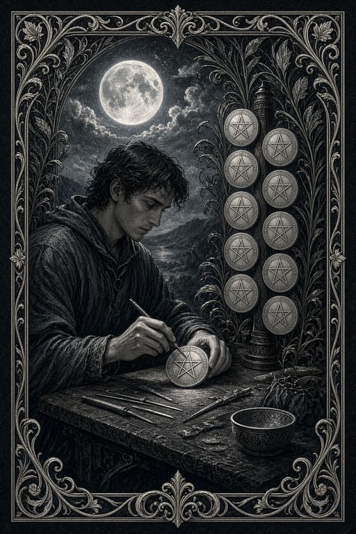 Eight of Pentacles