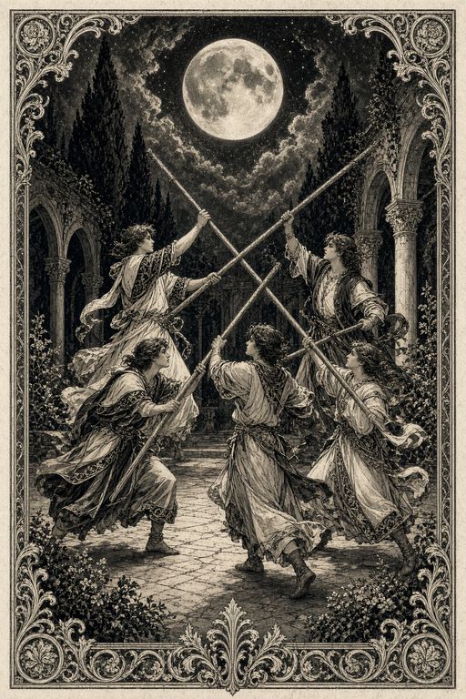 Five of Wands